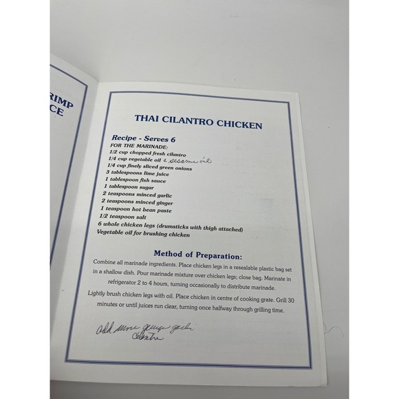 Princess Cruises A Culinary Journey Cookbook Recipes Fine Dining Signed Ex Chef - Picture 11 of 11